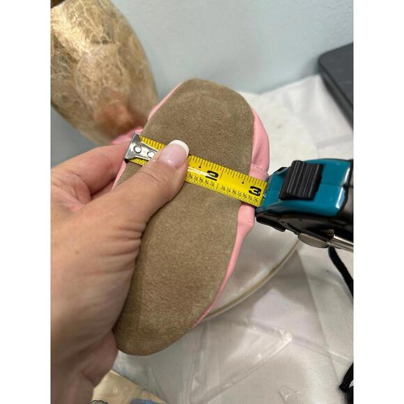 Robeez Leather Shoes Brand New Pink Toddler size 3-4 - Picture 6 of 8